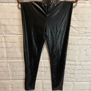 Guess leather leggings